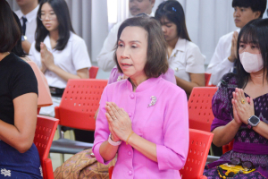 คณะวิทยาการจัดการจัดพิธีทำบุญคณะเนื่องในโอกาสวันขึ้นปีใหม่