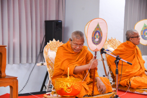 คณะวิทยาการจัดการจัดพิธีทำบุญคณะเนื่องในโอกาสวันขึ้นปีใหม่