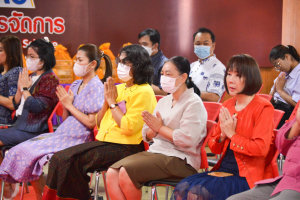 คณะวิทยาการจัดการจัดพิธีทำบุญคณะเนื่องในโอกาสวันขึ้นปีใหม่