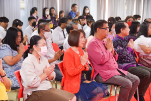 คณะวิทยาการจัดการจัดพิธีทำบุญคณะเนื่องในโอกาสวันขึ้นปีใหม่