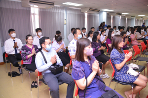คณะวิทยาการจัดการจัดพิธีทำบุญคณะเนื่องในโอกาสวันขึ้นปีใหม่