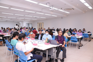 สำนักงานมาตรฐานและประกันคุณภาพการศึกษาจัดอบรมการเขียนโครงร่างองค์กรตามเกณฑ์ EdPEx