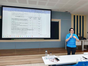 สำนักงานมาตรฐานฯ จัดประชุมเชิงปฏิบัติการการประกันคุณภาพหลักสูตรตามเกณฑ์ AUN-QA (เป็นวันที่ 3)