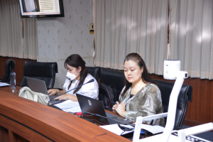การประชุมโครงการอบรมภาษาอังกฤษสำหรับนักศึกษา