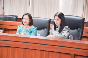 การประชุมโครงการอบรมภาษาอังกฤษสำหรับนักศึกษา