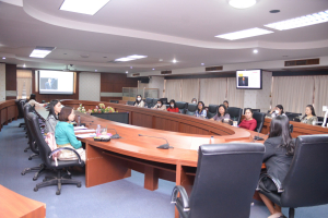 การประชุมโครงการอบรมภาษาอังกฤษสำหรับนักศึกษา