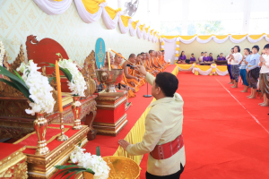 มรท. ร่วมโครงการ ผู้ว่าฯ พาแต่งไทย หิ้วปิ่นโตทำบุญ เกื้อกูลพระพุทธศาสนา รักษาสิ่งแวดล้อม จ.ลพบุรี ครั้งที่ 4