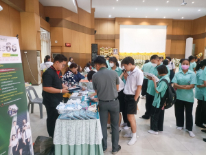 ปชส. พร้อมด้วย คณะเทคโนโลยีอุตสาหกรรม กองพัฒนานักศึกษา และนักศึกษา ลงพื้นที่ออกบูธแนะแนวการศึกษาและอาชีพโรงเรียนแก่งคอย จ.สระบุรี พบว่า ร้อยละ 80 ของนักเรียนชายที่เข้าร่วมการแนะแนวฯ มีความสนใจในหลักสูตรวิทยาศาสตรบัณฑิตและบริหารธุรกิจบัณฑิต และนักเรียนหญิงที่เข้าร่วมการแนะแนวฯ มีความสนใจในหลักสูตรอุตสาหกรรมศาสตรบัณฑิต