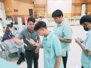 ปชส. พร้อมด้วย คณะเทคโนโลยีอุตสาหกรรม กองพัฒนานักศึกษา และนักศึกษา ลงพื้นที่ออกบูธแนะแนวการศึกษาและอาชีพโรงเรียนแก่งคอย จ.สระบุรี พบว่า ร้อยละ 80 ของนักเรียนชายที่เข้าร่วมการแนะแนวฯ มีความสนใจในหลักสูตรวิทยาศาสตรบัณฑิตและบริหารธุรกิจบัณฑิต และนักเรียนหญิงที่เข้าร่วมการแนะแนวฯ มีความสนใจในหลักสูตรอุตสาหกรรมศาสตรบัณฑิต