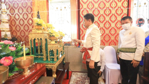มรท. ร่วมพิธีพุทธามังคลาภิเษกเข็มกลัดที่ระลึก สมเด็จพระนารายณ์มหาราช ประจำปี พ.ศ. 2567