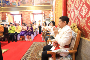 มรท. ร่วมพิธีพุทธามังคลาภิเษกเข็มกลัดที่ระลึก สมเด็จพระนารายณ์มหาราช ประจำปี พ.ศ. 2567