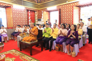 มรท. ร่วมพิธีพุทธามังคลาภิเษกเข็มกลัดที่ระลึก สมเด็จพระนารายณ์มหาราช ประจำปี พ.ศ. 2567