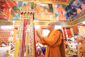 มรท. ร่วมพิธีพุทธามังคลาภิเษกเข็มกลัดที่ระลึก สมเด็จพระนารายณ์มหาราช ประจำปี พ.ศ. 2567