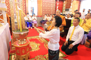 มรท. ร่วมพิธีพุทธามังคลาภิเษกเข็มกลัดที่ระลึก สมเด็จพระนารายณ์มหาราช ประจำปี พ.ศ. 2567