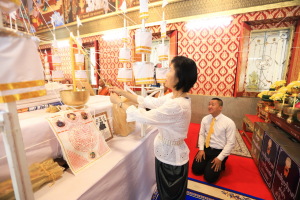 มรท. ร่วมพิธีพุทธามังคลาภิเษกเข็มกลัดที่ระลึก สมเด็จพระนารายณ์มหาราช ประจำปี พ.ศ. 2567