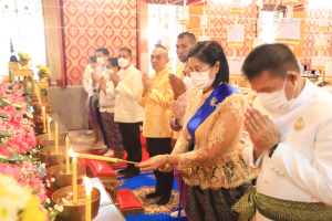 มรท. ร่วมพิธีพุทธามังคลาภิเษกเข็มกลัดที่ระลึก สมเด็จพระนารายณ์มหาราช ประจำปี พ.ศ. 2567