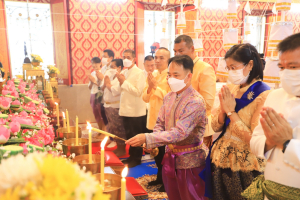 มรท. ร่วมพิธีพุทธามังคลาภิเษกเข็มกลัดที่ระลึก สมเด็จพระนารายณ์มหาราช ประจำปี พ.ศ. 2567