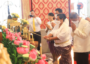 มรท. ร่วมพิธีพุทธามังคลาภิเษกเข็มกลัดที่ระลึก สมเด็จพระนารายณ์มหาราช ประจำปี พ.ศ. 2567