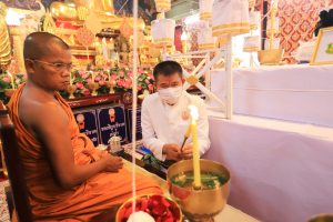 มรท. ร่วมพิธีพุทธามังคลาภิเษกเข็มกลัดที่ระลึก สมเด็จพระนารายณ์มหาราช ประจำปี พ.ศ. 2567