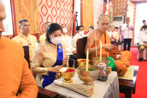 มรท. ร่วมพิธีพุทธามังคลาภิเษกเข็มกลัดที่ระลึก สมเด็จพระนารายณ์มหาราช ประจำปี พ.ศ. 2567