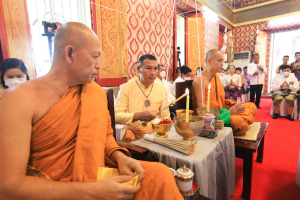 มรท. ร่วมพิธีพุทธามังคลาภิเษกเข็มกลัดที่ระลึก สมเด็จพระนารายณ์มหาราช ประจำปี พ.ศ. 2567