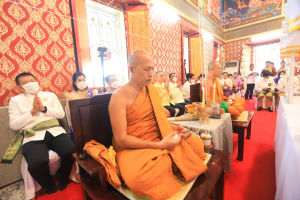มรท. ร่วมพิธีพุทธามังคลาภิเษกเข็มกลัดที่ระลึก สมเด็จพระนารายณ์มหาราช ประจำปี พ.ศ. 2567