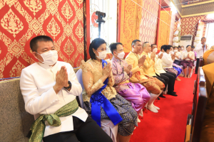 มรท. ร่วมพิธีพุทธามังคลาภิเษกเข็มกลัดที่ระลึก สมเด็จพระนารายณ์มหาราช ประจำปี พ.ศ. 2567