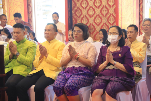 มรท. ร่วมพิธีพุทธามังคลาภิเษกเข็มกลัดที่ระลึก สมเด็จพระนารายณ์มหาราช ประจำปี พ.ศ. 2567