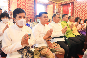 มรท. ร่วมพิธีพุทธามังคลาภิเษกเข็มกลัดที่ระลึก สมเด็จพระนารายณ์มหาราช ประจำปี พ.ศ. 2567