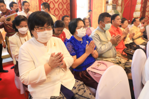 มรท. ร่วมพิธีพุทธามังคลาภิเษกเข็มกลัดที่ระลึก สมเด็จพระนารายณ์มหาราช ประจำปี พ.ศ. 2567