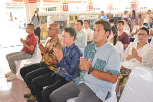 มรท. ร่วมพิธีพุทธามังคลาภิเษกเข็มกลัดที่ระลึก สมเด็จพระนารายณ์มหาราช ประจำปี พ.ศ. 2567