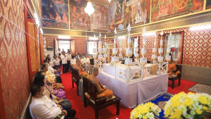 มรท. ร่วมพิธีพุทธามังคลาภิเษกเข็มกลัดที่ระลึก สมเด็จพระนารายณ์มหาราช ประจำปี พ.ศ. 2567