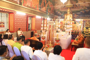 มรท. ร่วมพิธีพุทธามังคลาภิเษกเข็มกลัดที่ระลึก สมเด็จพระนารายณ์มหาราช ประจำปี พ.ศ. 2567