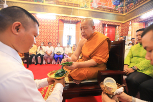 มรท. ร่วมพิธีพุทธามังคลาภิเษกเข็มกลัดที่ระลึก สมเด็จพระนารายณ์มหาราช ประจำปี พ.ศ. 2567