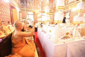 มรท. ร่วมพิธีพุทธามังคลาภิเษกเข็มกลัดที่ระลึก สมเด็จพระนารายณ์มหาราช ประจำปี พ.ศ. 2567