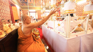 มรท. ร่วมพิธีพุทธามังคลาภิเษกเข็มกลัดที่ระลึก สมเด็จพระนารายณ์มหาราช ประจำปี พ.ศ. 2567