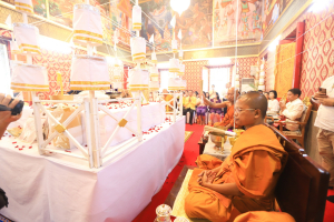 มรท. ร่วมพิธีพุทธามังคลาภิเษกเข็มกลัดที่ระลึก สมเด็จพระนารายณ์มหาราช ประจำปี พ.ศ. 2567