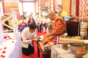 มรท. ร่วมพิธีพุทธามังคลาภิเษกเข็มกลัดที่ระลึก สมเด็จพระนารายณ์มหาราช ประจำปี พ.ศ. 2567