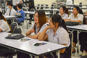 ศาลจังหวัดลพบุรี จัดบรรยายให้ความรู้โครงการไกล่เกลี่ยก่อนฟ้อง ที่พึ่งแรกของประชาชน แก่นักศึกษา