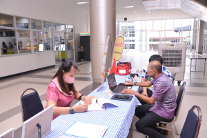 งานพยาบาล กองพัฒนานักศึกษา จัดกิจกรรมบริจาคโลหิต ถวายเป็นพระราชกุศลแด่ รัชกาลที่ 9