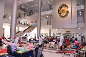 งานพยาบาล กองพัฒนานักศึกษา จัดกิจกรรมบริจาคโลหิต ถวายเป็นพระราชกุศลแด่ รัชกาลที่ 9