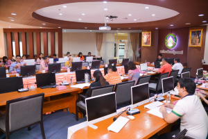 การประชุม คกก.ดำเนินงานขับเคลื่อนการประเมินคุณธรรมและความโปร่งใสในการดำเนินงานของมหาวิทยาลัย พ.ศ. 2567 (ITA 2024) ครั้งที่ 1/67
