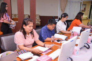 การประชุม คกก.ดำเนินงานขับเคลื่อนการประเมินคุณธรรมและความโปร่งใสในการดำเนินงานของมหาวิทยาลัย พ.ศ. 2567 (ITA 2024) ครั้งที่ 1/67
