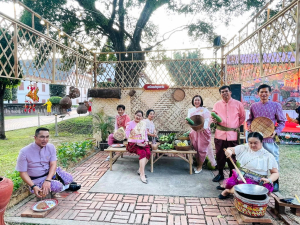 อธิการบดี มรท. นำผู้บริหาร คณาจารย์ และบุคลากร ร่วมพิธีเปิดงานแผ่นดินสมเด็จพระนารายณ์มหาราช ครั้งที่ 36 ประจำปี พ.ศ. 2567