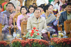 อธิการบดี มรท. นำผู้บริหาร คณาจารย์ และบุคลากร ร่วมพิธีเปิดงานแผ่นดินสมเด็จพระนารายณ์มหาราช ครั้งที่ 36 ประจำปี พ.ศ. 2567