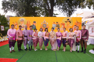 อธิการบดี มรท. นำผู้บริหาร คณาจารย์ และบุคลากร ร่วมพิธีเปิดงานแผ่นดินสมเด็จพระนารายณ์มหาราช ครั้งที่ 36 ประจำปี พ.ศ. 2567