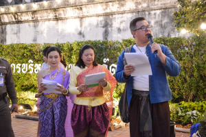 อธิการบดี มรท. นำผู้บริหาร คณาจารย์ และบุคลากร ร่วมพิธีเปิดงานแผ่นดินสมเด็จพระนารายณ์มหาราช ครั้งที่ 36 ประจำปี พ.ศ. 2567