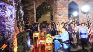 อธิการบดี มรท. นำผู้บริหาร คณาจารย์ และบุคลากร ร่วมพิธีเปิดงานแผ่นดินสมเด็จพระนารายณ์มหาราช ครั้งที่ 36 ประจำปี พ.ศ. 2567