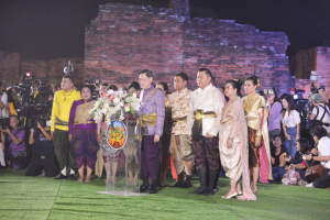 อธิการบดี มรท. นำผู้บริหาร คณาจารย์ และบุคลากร ร่วมพิธีเปิดงานแผ่นดินสมเด็จพระนารายณ์มหาราช ครั้งที่ 36 ประจำปี พ.ศ. 2567