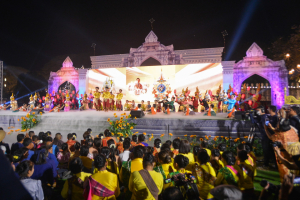 อธิการบดี มรท. นำผู้บริหาร คณาจารย์ และบุคลากร ร่วมพิธีเปิดงานแผ่นดินสมเด็จพระนารายณ์มหาราช ครั้งที่ 36 ประจำปี พ.ศ. 2567